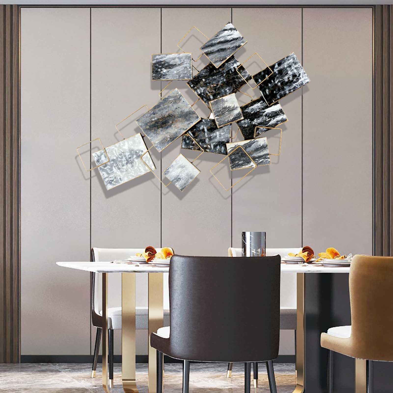 Amazon.co.jp: インダストリアルスタイル 壁飾りアイアンウォール